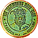 Mammouths Rouffignac motorcycle rally badge from Jean-Francois Helias
