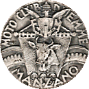 Manzano motorcycle rally badge from Jean-Francois Helias