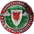 Market Harborough & DMCC motorcycle club badge from Jean-Francois Helias