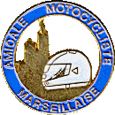 Marseille AM motorcycle club badge from Jean-Francois Helias