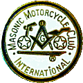 Masonic MCC motorcycle club badge from Jean-Francois Helias