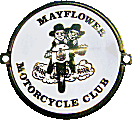 Mayflower MCC motorcycle club badge from Jean-Francois Helias