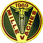 Millevaches motorcycle rally badge from Jean-Francois Helias