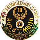 Mölln motorcycle rally badge from Jean-Francois Helias