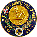 Mölln motorcycle rally badge from Jean-Francois Helias