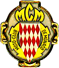 MCM (Monaco) motorcycle fed badge from Jean-Francois Helias