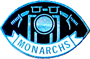 Monarchs MCC motorcycle club badge from Jean-Francois Helias