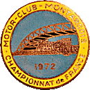 Montargis motorcycle rally badge from Jean-Francois Helias