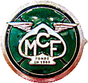Motocycle Club de France motorcycle club badge from Jean-Francois Helias
