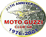 Moto Guzzi Club GB motorcycle club badge from Jean-Francois Helias