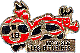 Moto-Side Les Bituriges motorcycle club badge from Jean-Francois Helias
