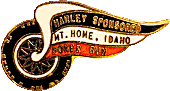 Mt Home motorcycle run badge from Jean-Francois Helias