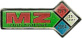 MZ Holland motorcycle rally badge from Hans Veenendaal