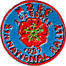 MZ National motorcycle rally badge from Jean-Francois Helias