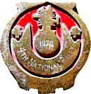 National Rally motorcycle rally badge from Jean-Francois Helias