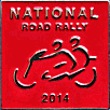 National motorcycle run badge from Rachel Crossley