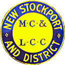 New Stockport & DMC&LCC motorcycle club badge from Jean-Francois Helias