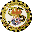 Nice MSCNCA motorcycle rally badge from Jean-Francois Helias