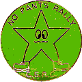 No Pants motorcycle rally badge from Jean-Francois Helias