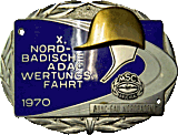 Nordbaden motorcycle rally badge from Jean-Francois Helias