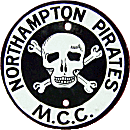 Northampton Pirates MCC motorcycle club badge from Jean-Francois Helias