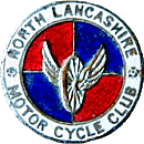 North Lancashire MCC motorcycle club badge from Jean-Francois Helias