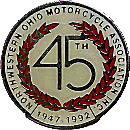 Northwestern Ohio M Assoc motorcycle club badge from Jean-Francois Helias