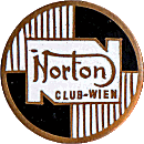 Norton OC Wien motorcycle club badge from Jean-Francois Helias