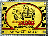 Nurburgring motorcycle race badge from Jean-Francois Helias