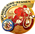 Nürnberg motorcycle rally badge from Jean-Francois Helias