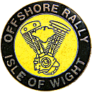 Offshore motorcycle rally badge from Jean-Francois Helias