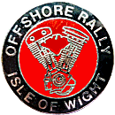 Offshore motorcycle rally badge from Jean-Francois Helias