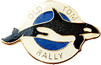 Old Tom motorcycle rally badge from Jean-Francois Helias