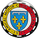 Orleans motorcycle rally badge from Jean-Francois Helias