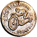 Orly motorcycle rally badge from Jean-Francois Helias