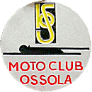 Ossola Antrona motorcycle rally badge from Jean-Francois Helias