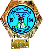 Osterstedt motorcycle rally badge from Jean-Francois Helias