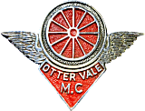 Otter Vale MCC motorcycle club badge from Jean-Francois Helias