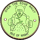 Over The Edge motorcycle rally badge from Jean-Francois Helias