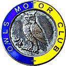 Owls Motor Club motorcycle club badge from Jean-Francois Helias