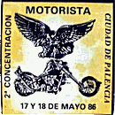 Palencia motorcycle rally badge from Jean-Francois Helias