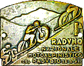 Pasubio motorcycle rally badge