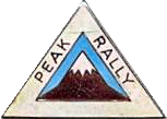 Peak motorcycle rally badge from Les Hobbs