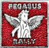 Pegasus motorcycle rally badge from Ted Trett