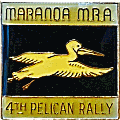 Pelican motorcycle rally badge from Jean-Francois Helias