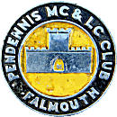 Pendennis Falmouth MC&LCC motorcycle club badge from Jean-Francois Helias
