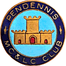 Pendennis MC & LCC motorcycle club badge from Jean-Francois Helias