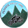 Pennine motorcycle rally badge from Johnny Croxson