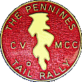 Pennines Tail motorcycle rally badge from Jean-Francois Helias
