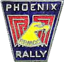 Phoenix motorcycle rally badge from Ted Trett